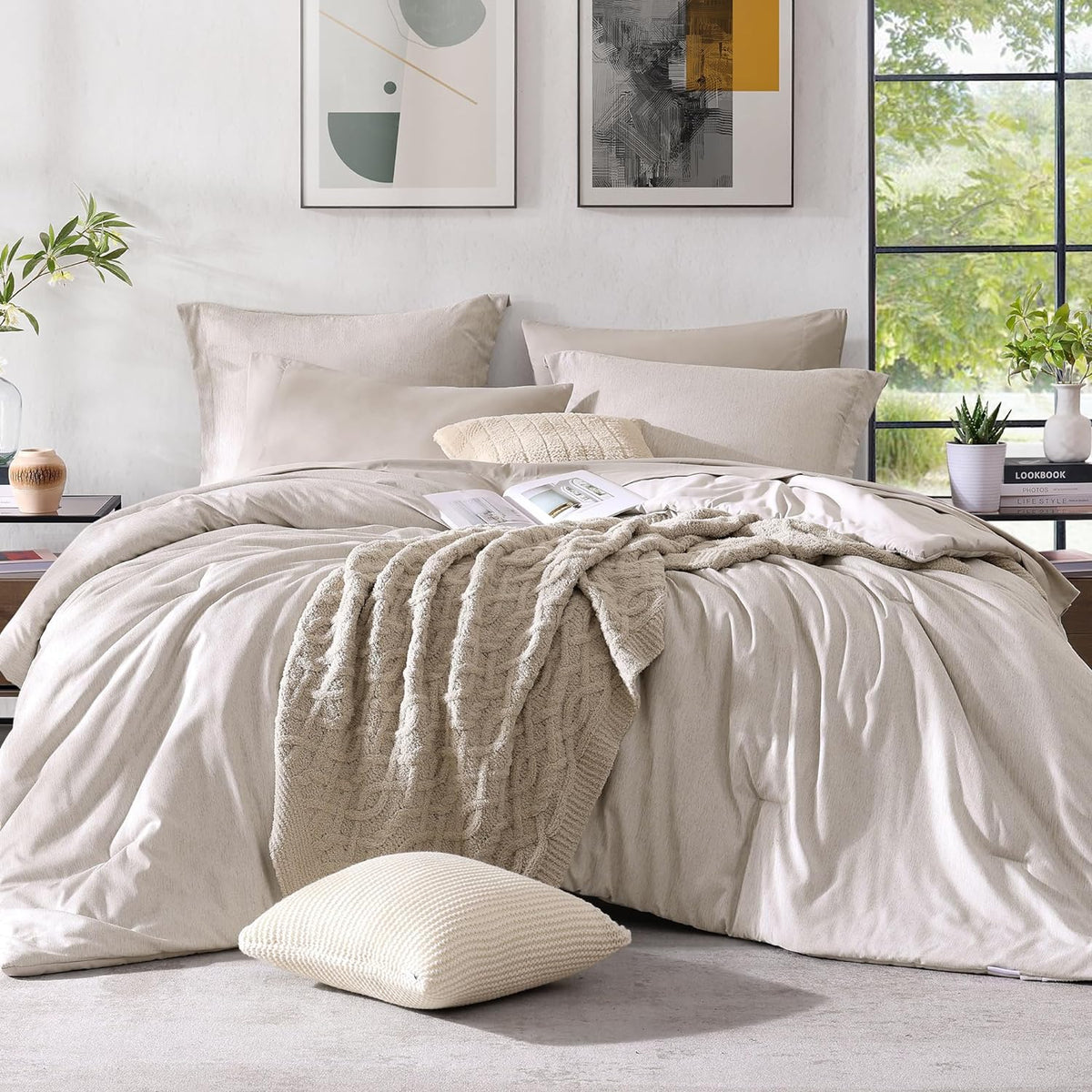 7 Pieces Soft Bedding Sets