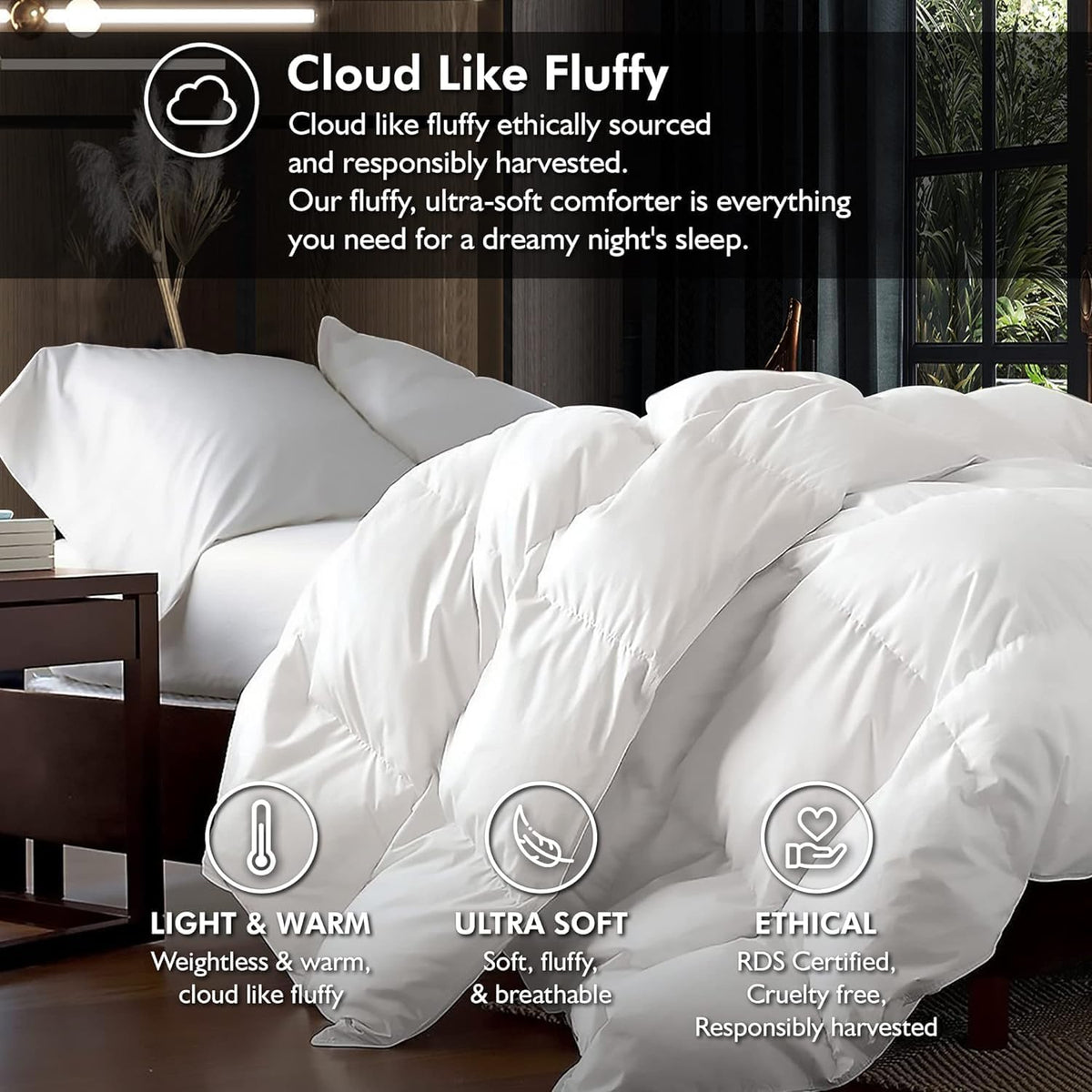 100% Goose Down Duvet
