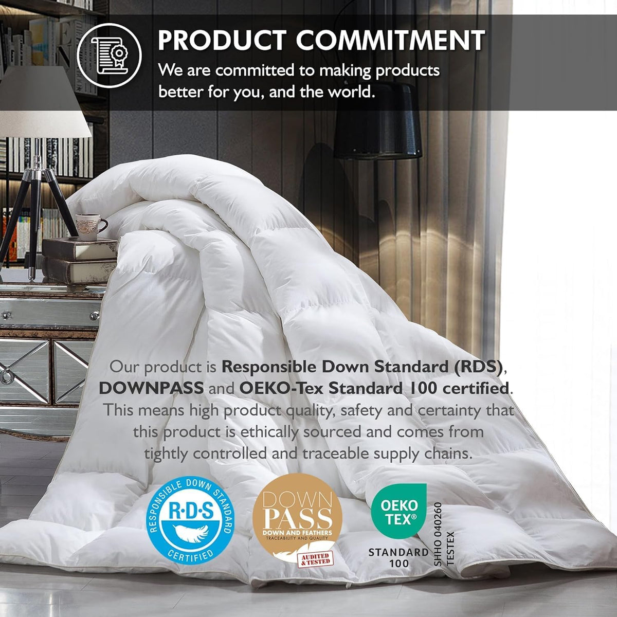 100% Goose Down Duvet
